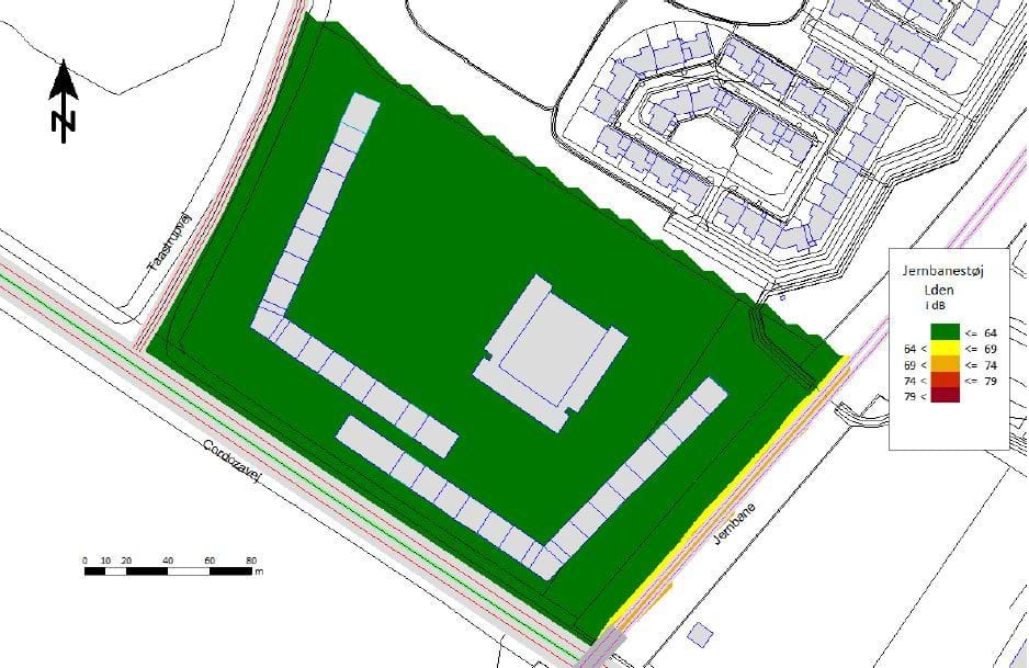 Figur X - Jernbanestøj